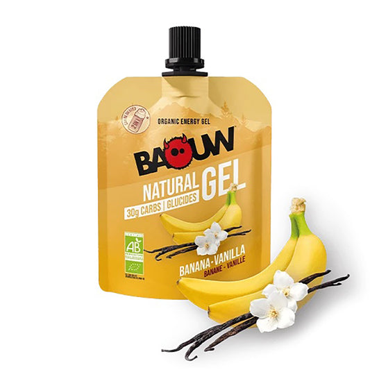 BAOUW BIO Gel energético de plátano y vainilla (85g)