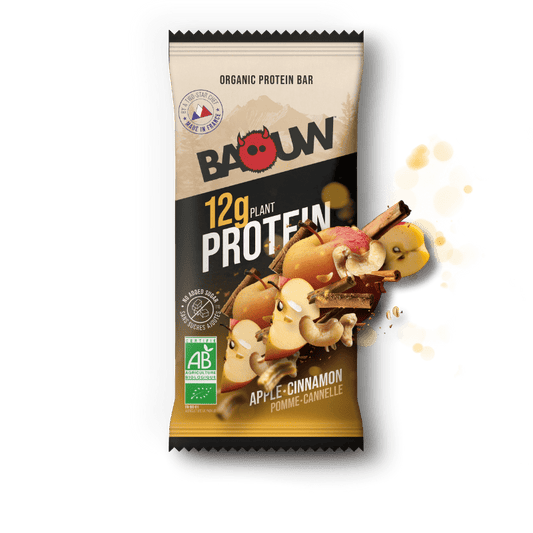 BAOUW BIO EXTRA Barrita Proteica Manzana/Canela (50g)