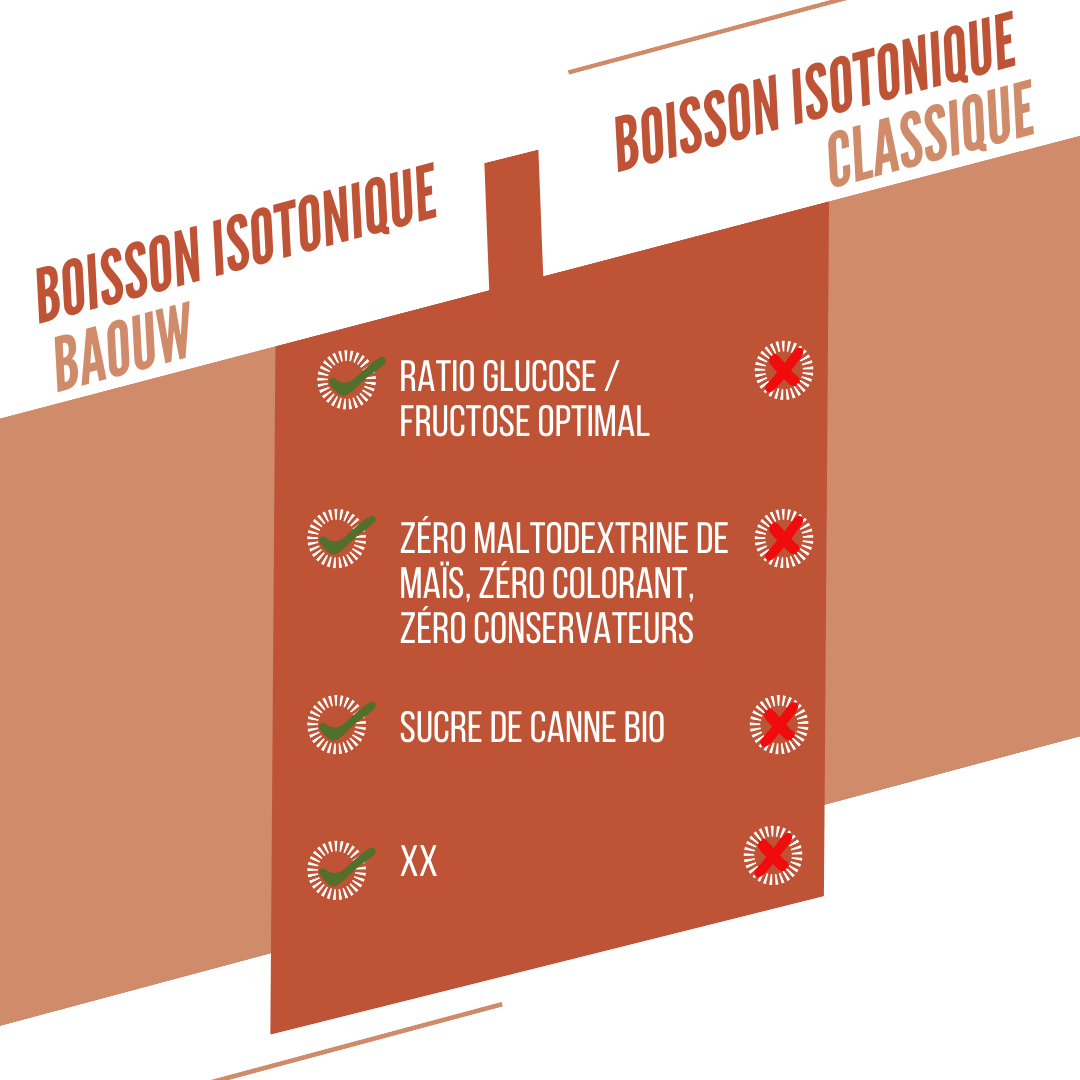 BAOUW ISOTONIC Bebida Energética (585g) Melocotón Romero