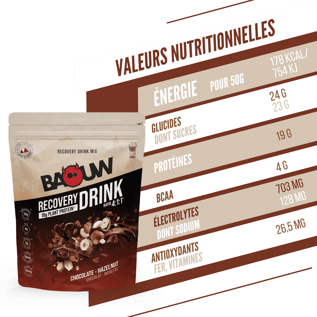 BAOUW RECOVERY Drink (500g) Chocolate Avellana