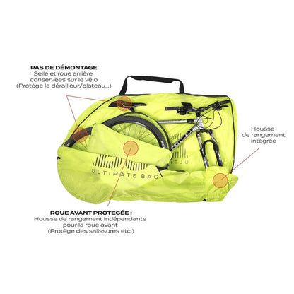 Funda para Bicicleta MTB BUDS MTBAG LIGHT Negro