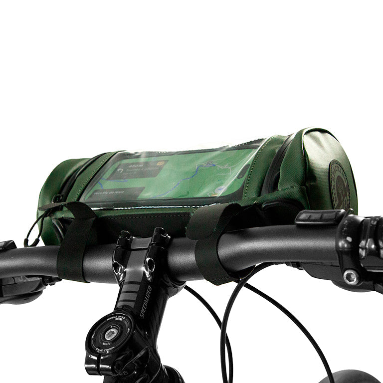 BUDS HANDLEBAR ROLL Bolsa de manillar 1,8 L Caqui