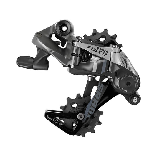 Cambio trasero SRAM FORCE 1 de 11 velocidades con caja media – vista del producto sobre fondo blanco