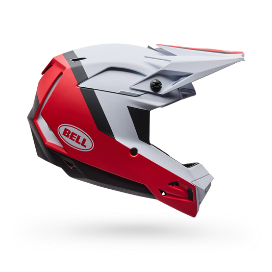 Casco MTB BELL FULL-10 MIPS LEVEL SET Blanco/Rojo