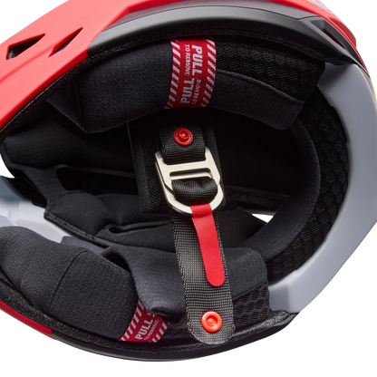 Casco MTB BELL FULL-10 MIPS LEVEL SET Blanco/Rojo
