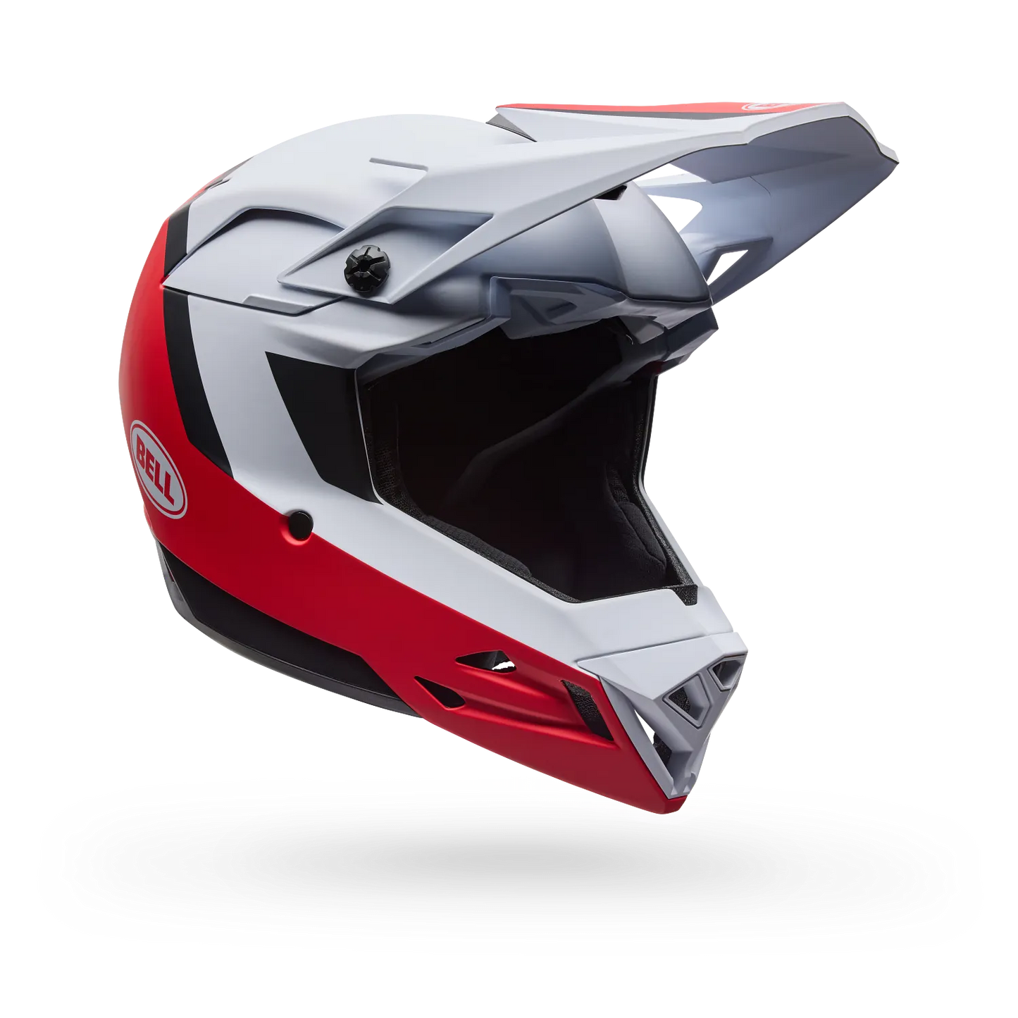 Casco MTB BELL FULL-10 MIPS LEVEL SET Blanco/Rojo