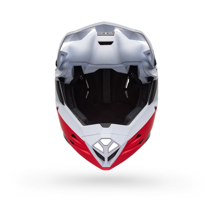 Casco MTB BELL FULL-10 MIPS LEVEL SET Blanco/Rojo