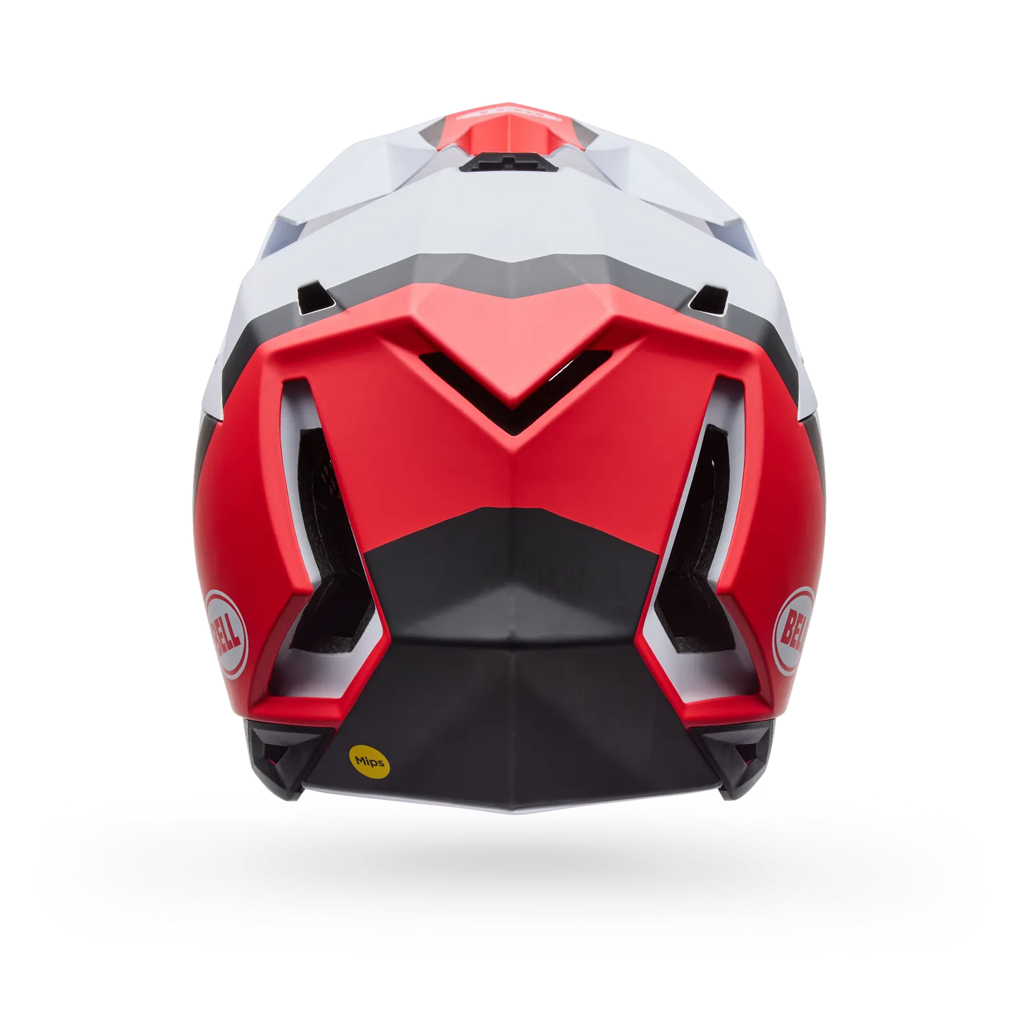 Casco MTB BELL FULL-10 MIPS LEVEL SET Blanco/Rojo