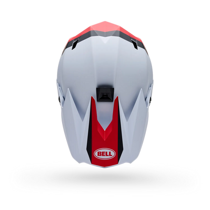 Casco MTB BELL FULL-10 MIPS LEVEL SET Blanco/Rojo