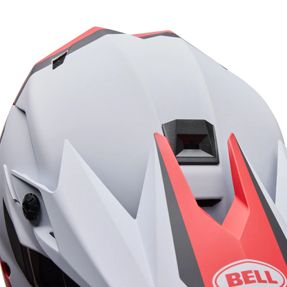 Casco MTB BELL FULL-10 MIPS LEVEL SET Blanco/Rojo