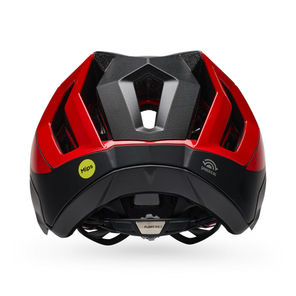 Casco MTB BELL 5FIFTY SPHERICAL FLUID Negro/Rojo