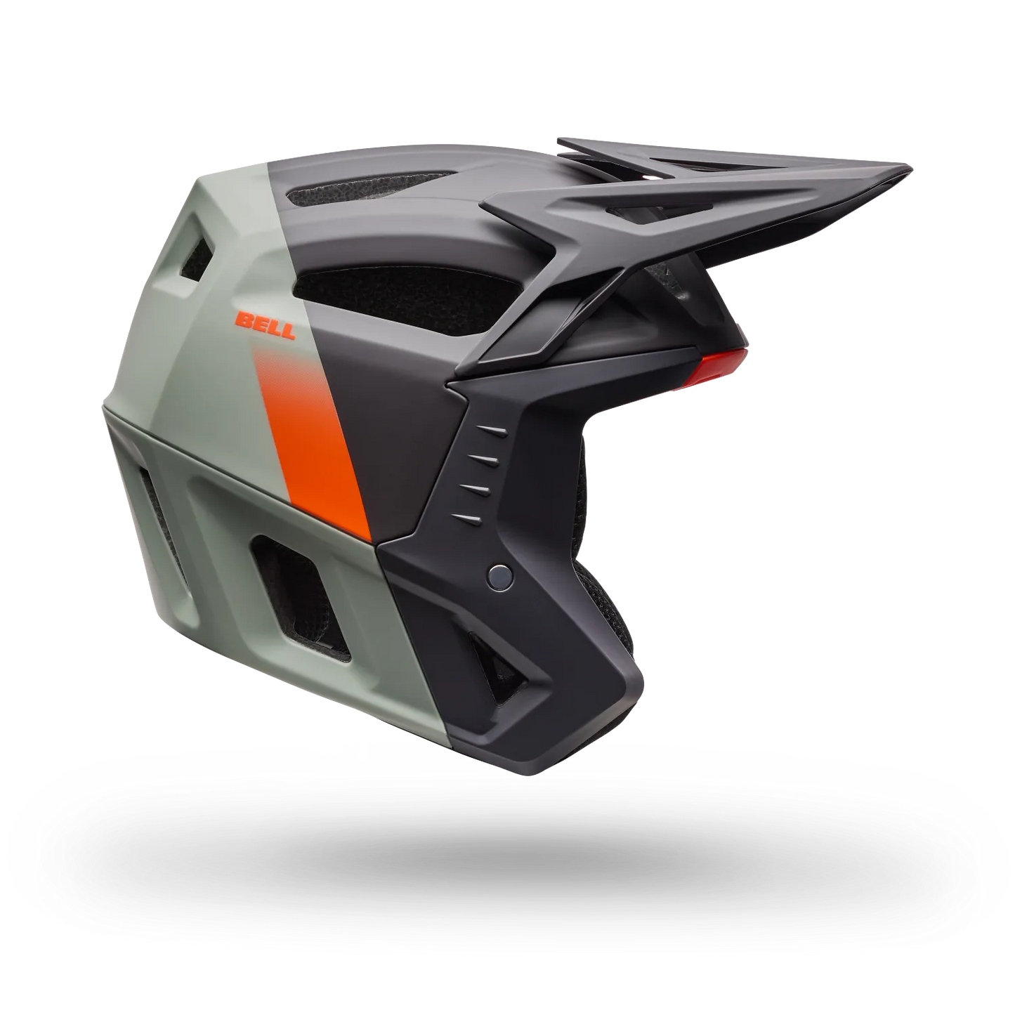 Casco MTB BELL 3QTR-AIR MIPS RATIO Negro/Gris/Rojo