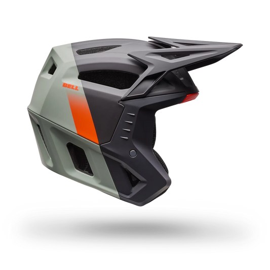 Casco MTB BELL 3QTR-AIR MIPS RATIO Negro/Gris/Rojo