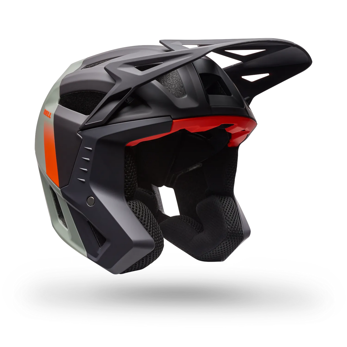 Casco MTB BELL 3QTR-AIR MIPS RATIO Negro/Gris/Rojo