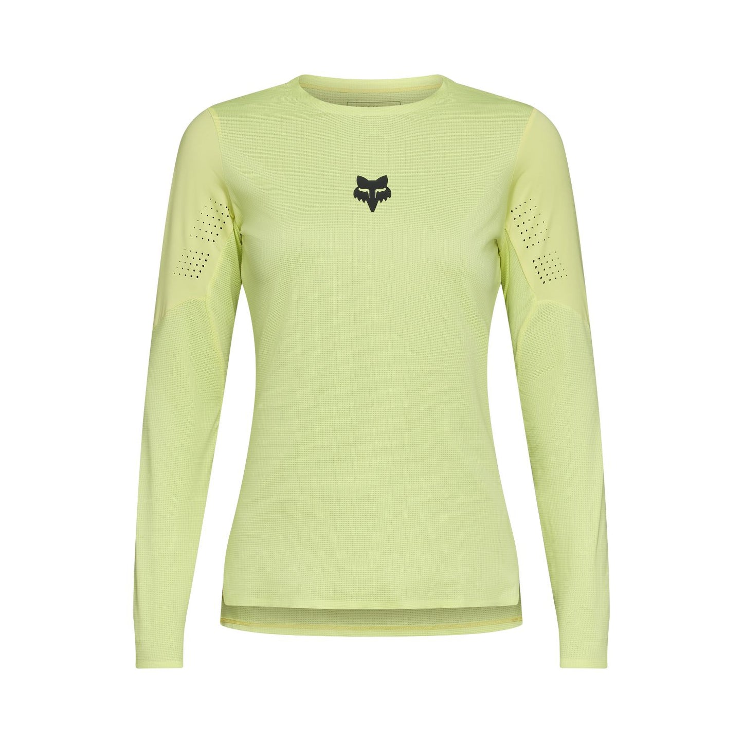 Maillot FOX FLEXAIR Mujer Manga Larga Amarillo Lima