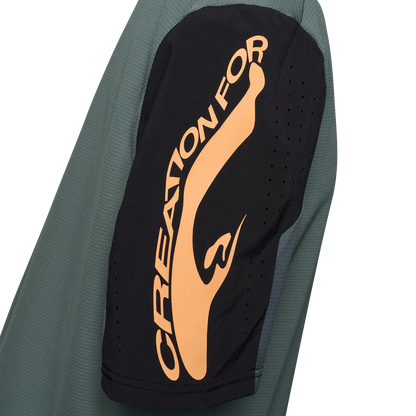 Maillot FOX DEFEND CREATION Mangas Cortas Sage
