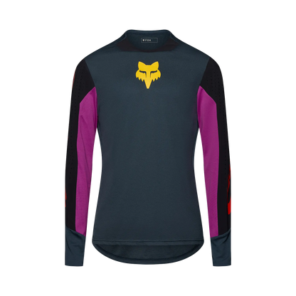 Maillot FOX DEFEND CREATION Manga Larga Azul