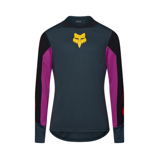 Maillot FOX DEFEND CREATION Manga Larga Azul