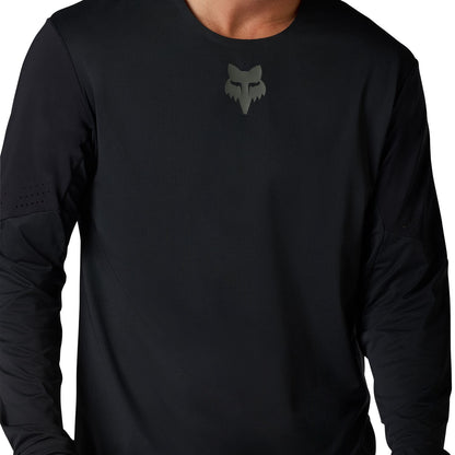 Maillot FOX FLEXAIR Mangas Largas Negro