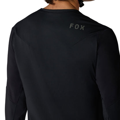 Maillot FOX FLEXAIR Mangas Largas Negro