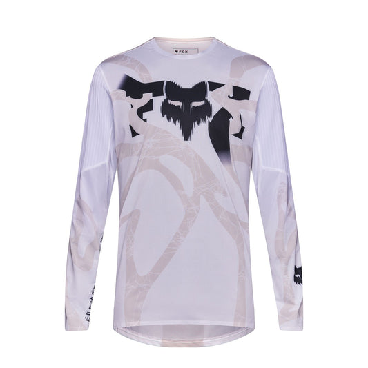 Maillot manga larga FOX FLEXAIR DIFFUSE SE Blanco