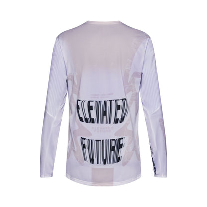 Maillot FOX FLEXAIR DIFFUSE SE Mangas largas Blanco