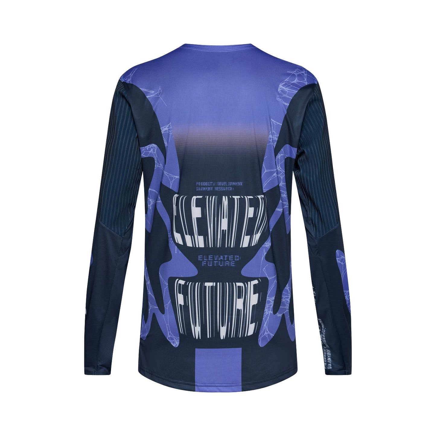 Maillot manga larga FOX FLEXAIR DIFFUSE SE Violeta Arándano