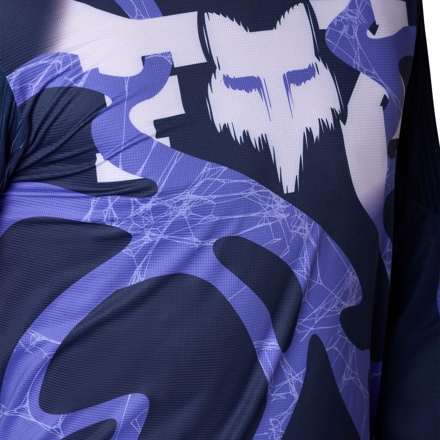 Maillot manga larga FOX FLEXAIR DIFFUSE SE Violeta Arándano
