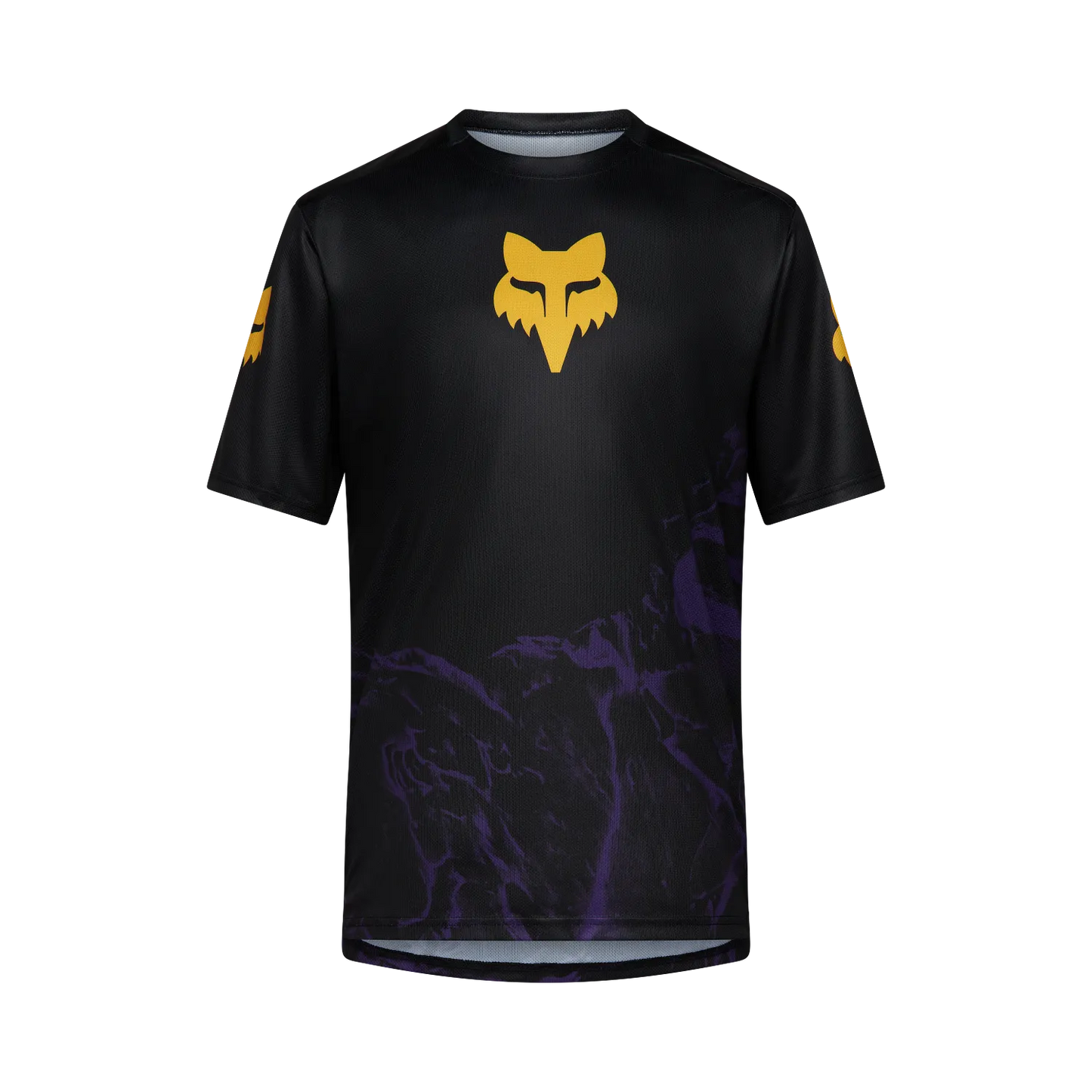 Maillot manga corta FOX RANGER IMAGE PRINT Negro/Morado