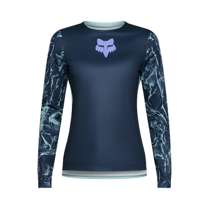 Maillot FOX RANGER IMAGE PRINT Mujer Mangas Largas Azul