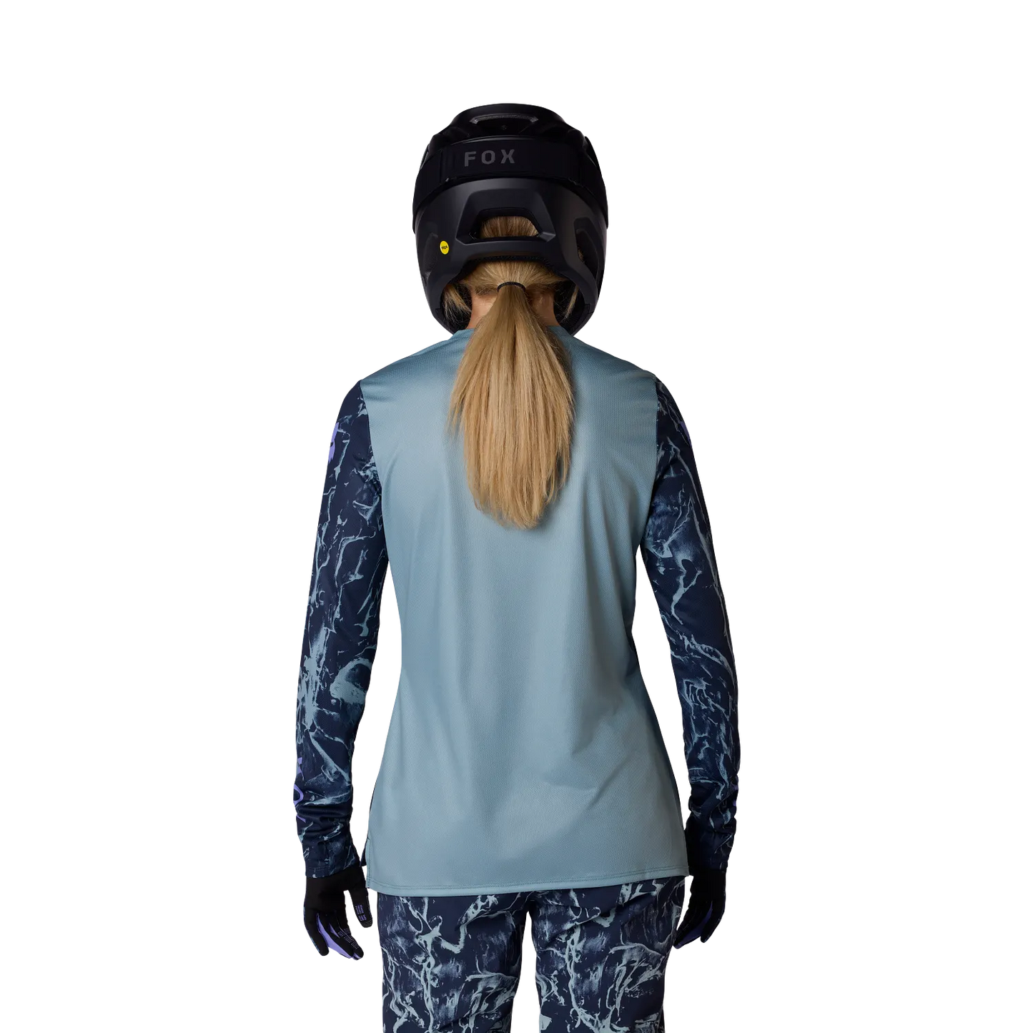 FOX RANGER IMAGE PRINT Maillot manga larga mujer Azul
