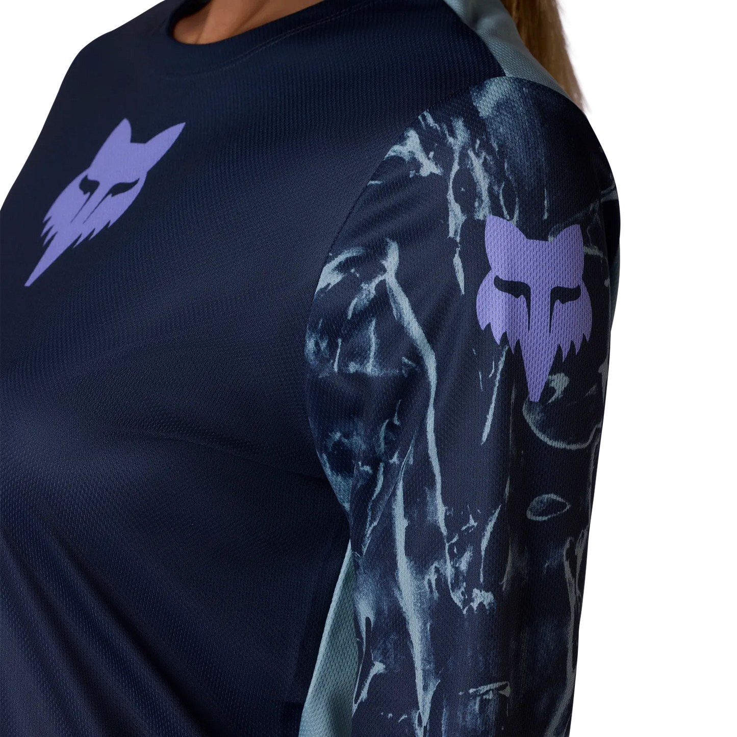 FOX RANGER IMAGE PRINT Maillot manga larga mujer Azul