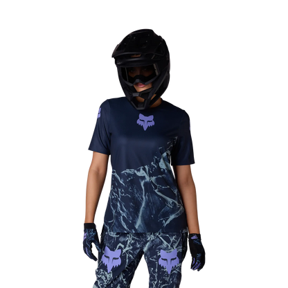 Maillot FOX RANGER IMAGE PRINT Mujer Mangas Cortas Arctic Blue
