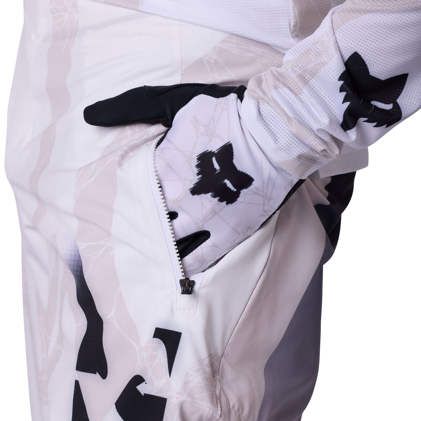 FOX FLEXAIR DIFFUSE SE Pantalones Blanco