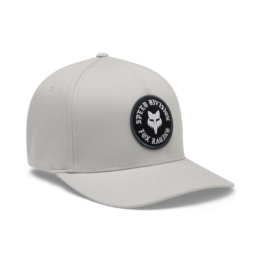Gorra FOX BADGE FLEXFIT Gris claro