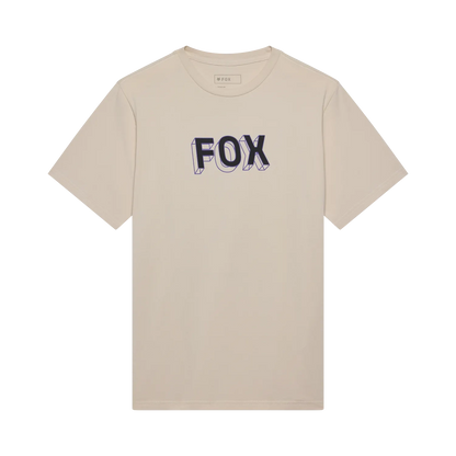 Camiseta FOX IMAGE PRINT 195 ORIGINAL Mangas Cortas Beige Chalk