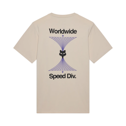 Camiseta FOX IMAGE PRINT 195 ORIGINAL Mangas Cortas Beige Chalk
