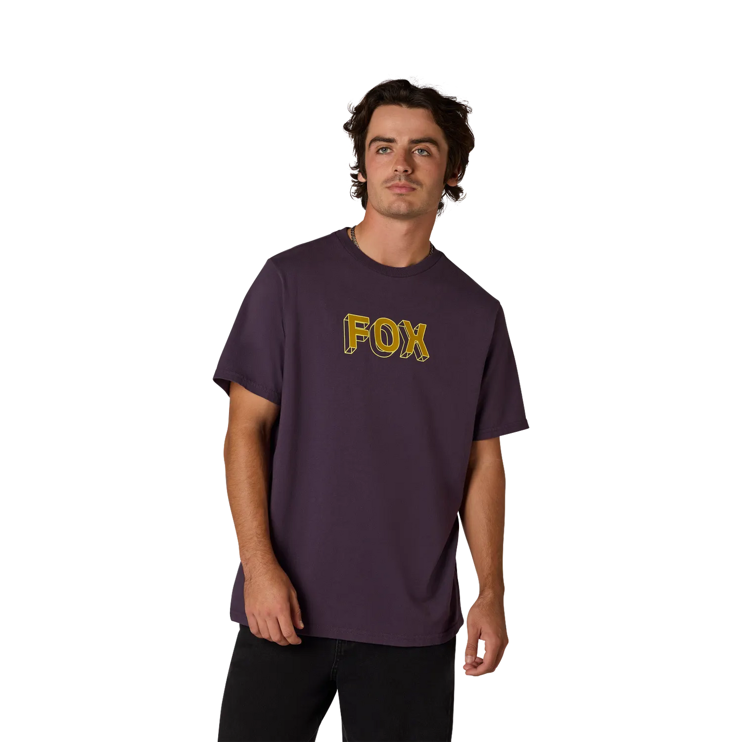 Camiseta FOX IMAGE PRINT 195 ORIGINAL Manga Corta Purple Plum Perfect