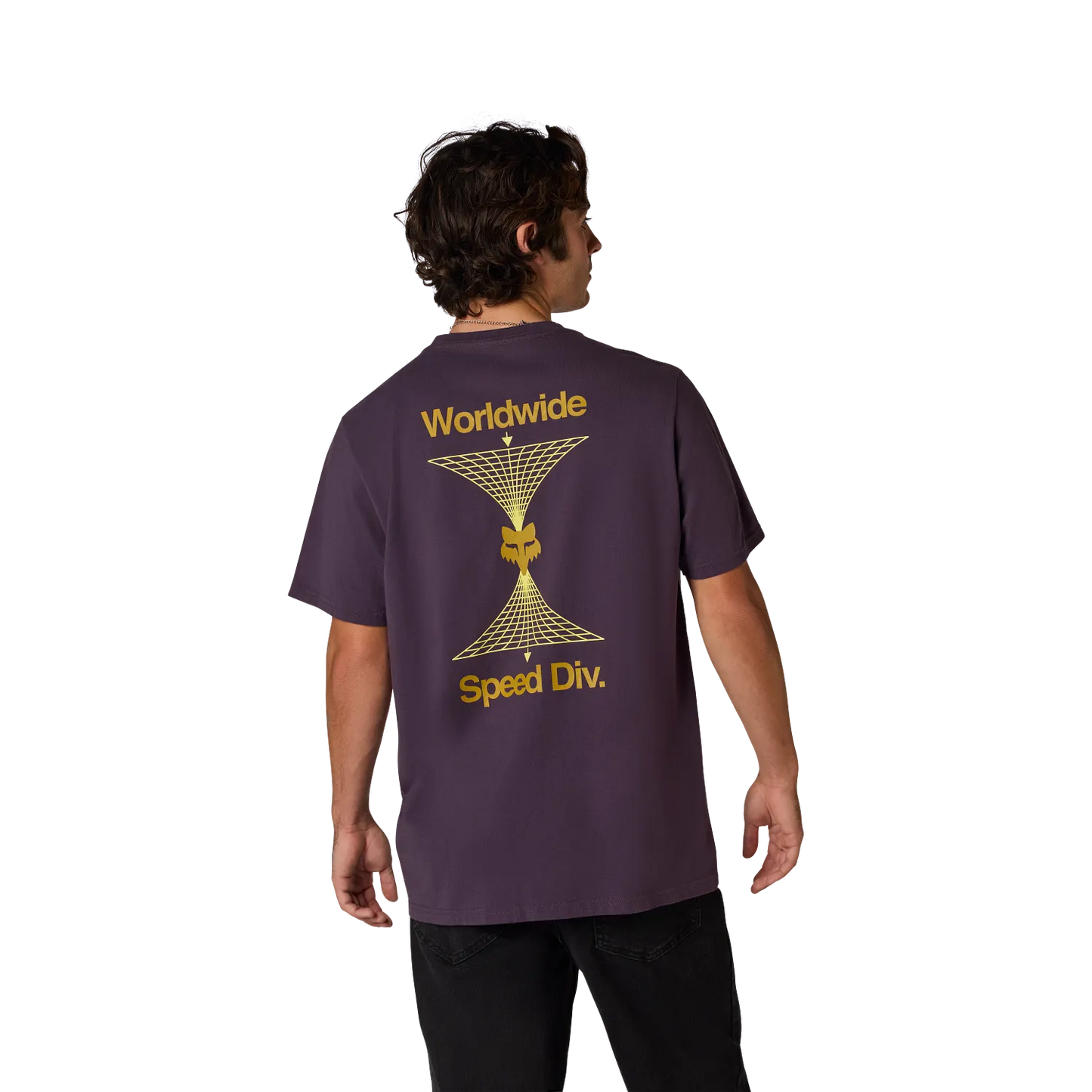 Camiseta FOX IMAGE PRINT 195 ORIGINAL Manga Corta Purple Plum Perfect