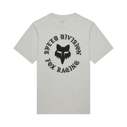 Camiseta FOX BADGE 195 ORIGINAL Manga Corta Light Grey