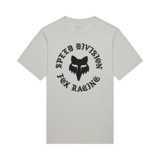 FOX BADGE 195 ORIGINAL Camiseta Manga Corta Gris Claro