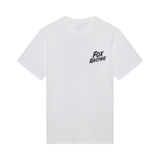 FOX SPEED 195 ORIGINAL Camiseta Manga Corta Blanca