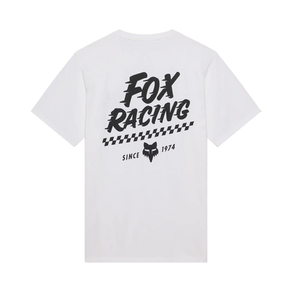 Camiseta FOX SPEED 195 ORIGINAL Manga Corta Blanco