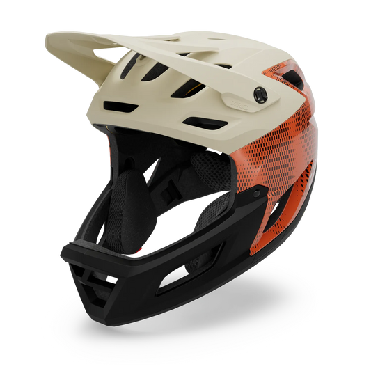 Casco MTB GIRO COALITION MIPS SPHERICAL Negro/Beige/Naranja