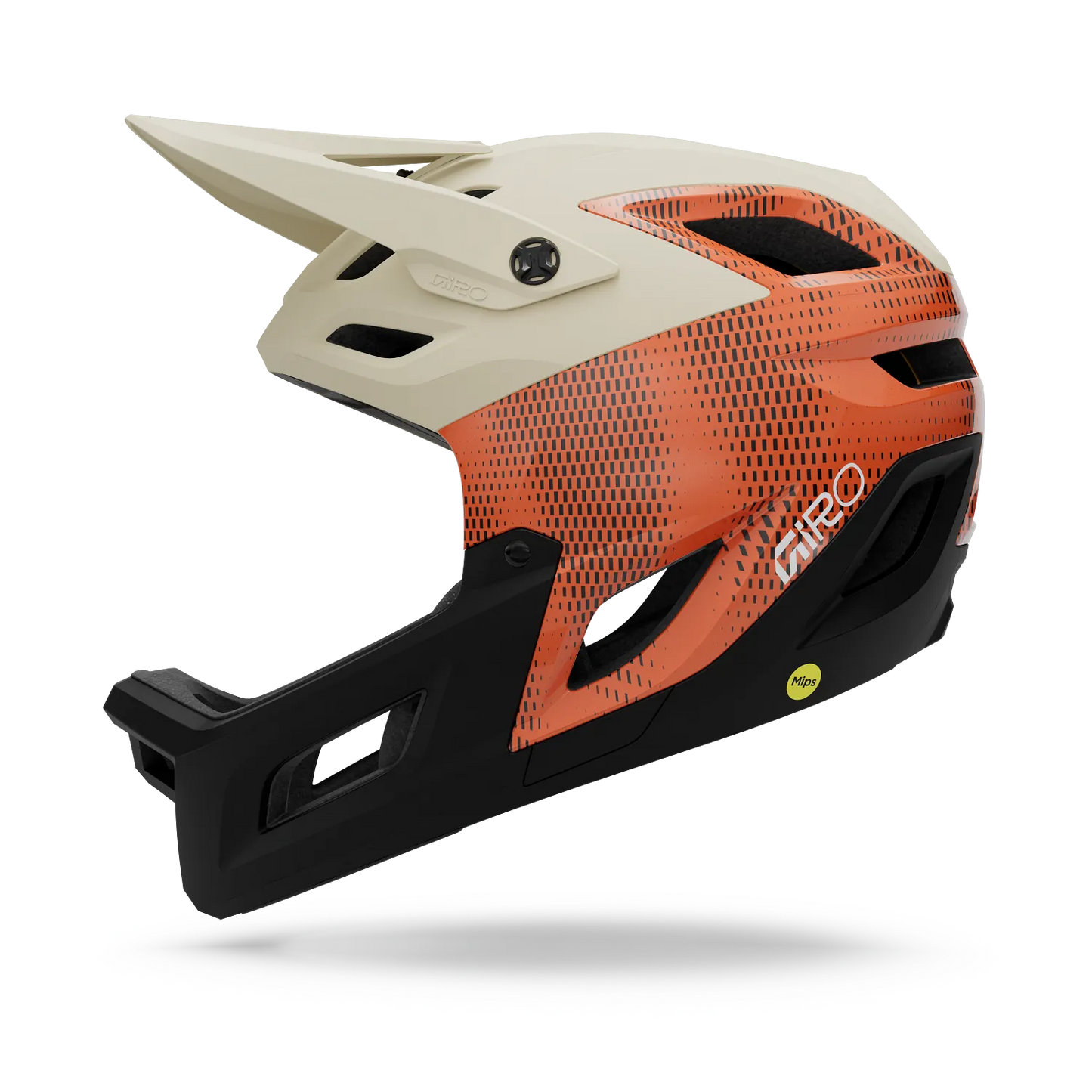 Casco MTB GIRO COALITION MIPS SPHERICAL Negro/Beige/Naranja