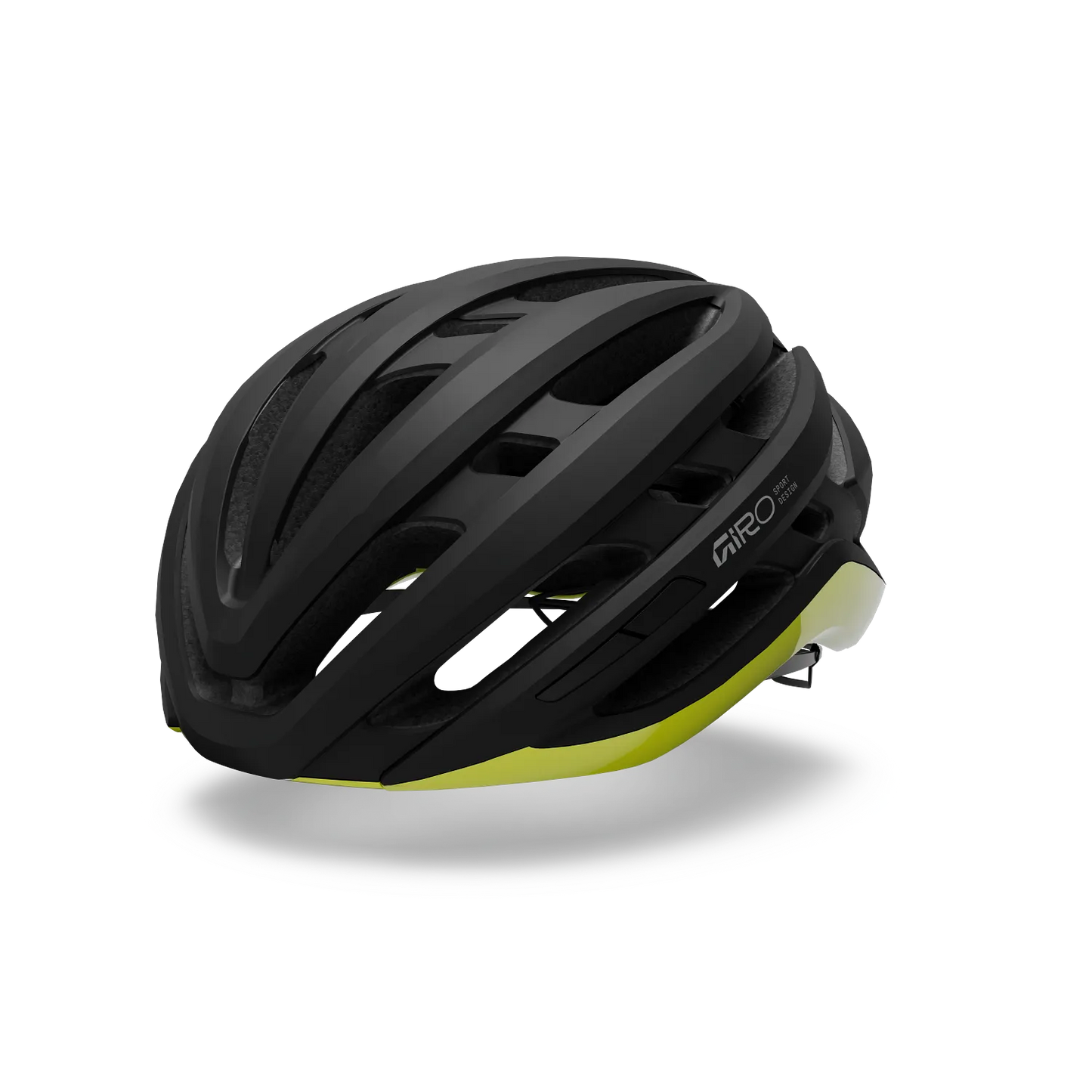 Casco de carretera GIRO AGILIS MIPS Negro/Amarillo Hi Viz