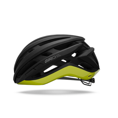 Casco de Carretera GIRO AGILIS MIPS Negro/Amarillo Hi Viz