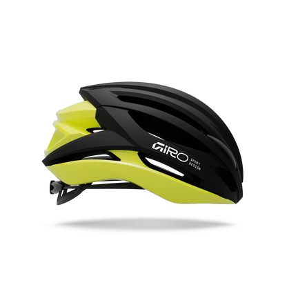 Casco de Carretera GIRO SYNTAX MIPS Negro/Amarillo Hi Viz