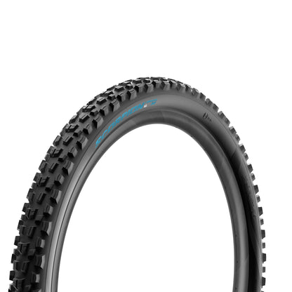 Cubierta PIRELLI SCORPION ENDURO M COLOUR EDITION 29x2.40 HardWall Tubeless Ready plegable negro/turquesa Petronas