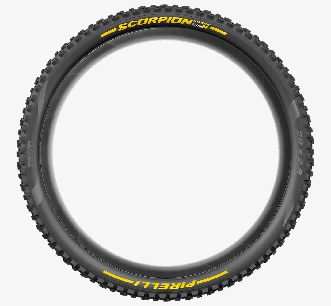 Neumático PIRELLI SCORPION RACE DH M 27.5x2.5 Tubeless Ready Blando Negro/Amarillo 3907200